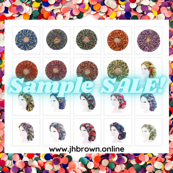 Satin-lined Wrap Bonnets & Turbans - Picture 5 of 8